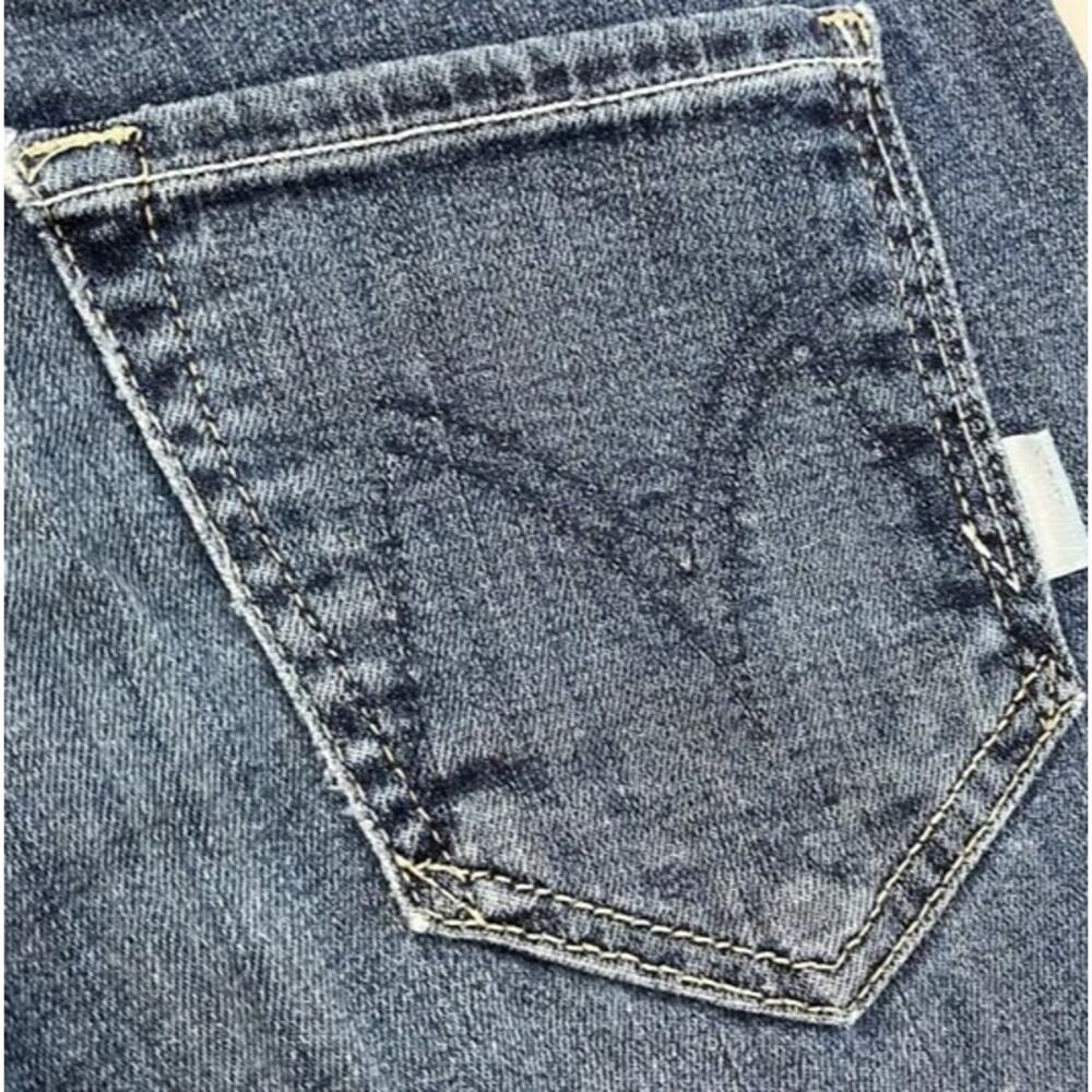 Mother Skinny Not Skinny Here Kitty, Kitty Jeans Size 26 - Picture 5 of 7